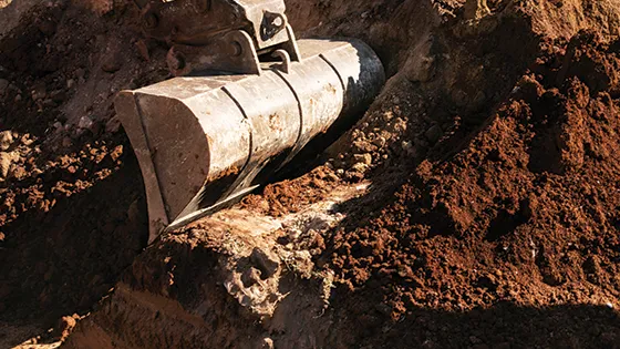 Movimentação de terra em larga escala