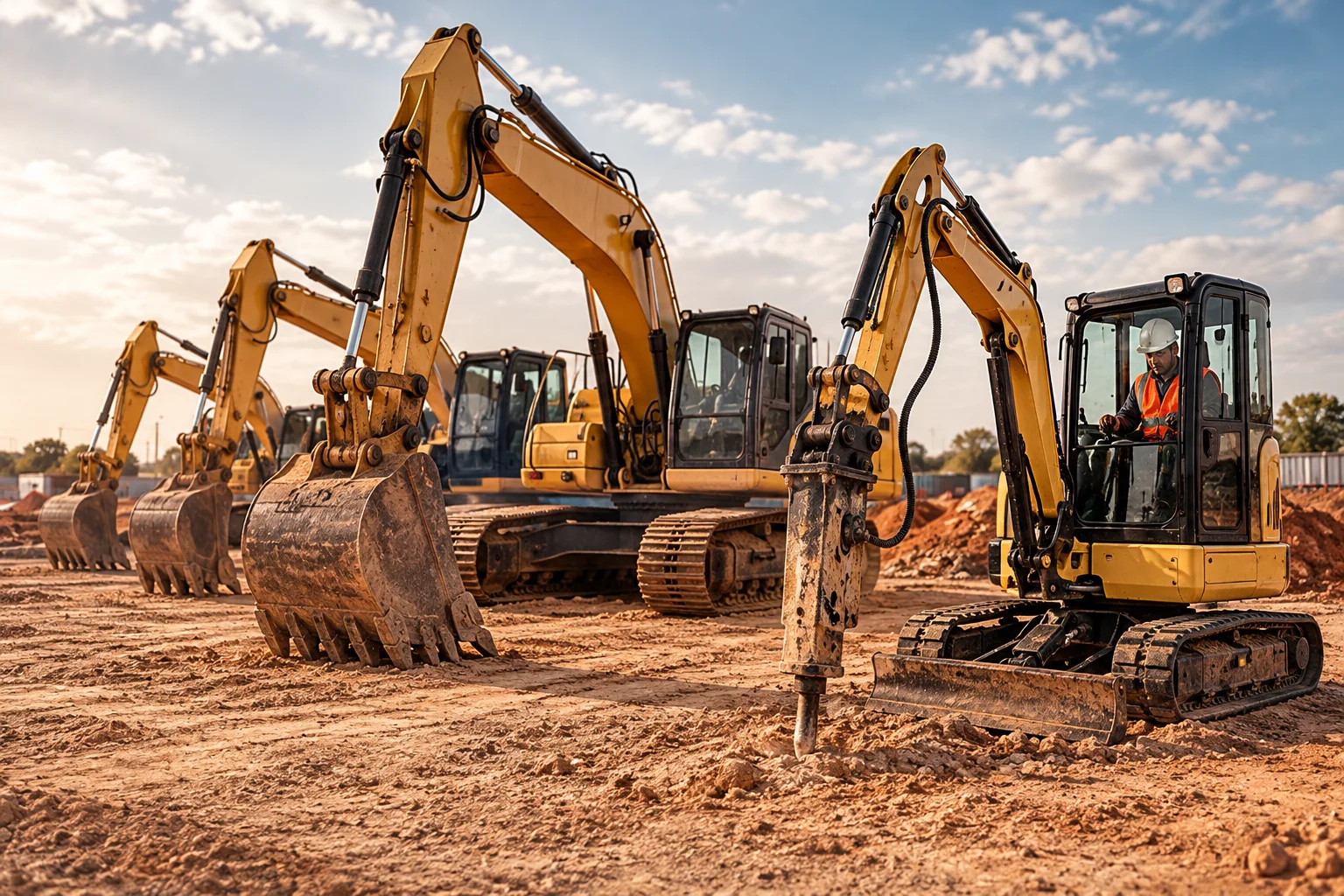 Locação de Equipamentos para Obras | Frota RVS Construções
